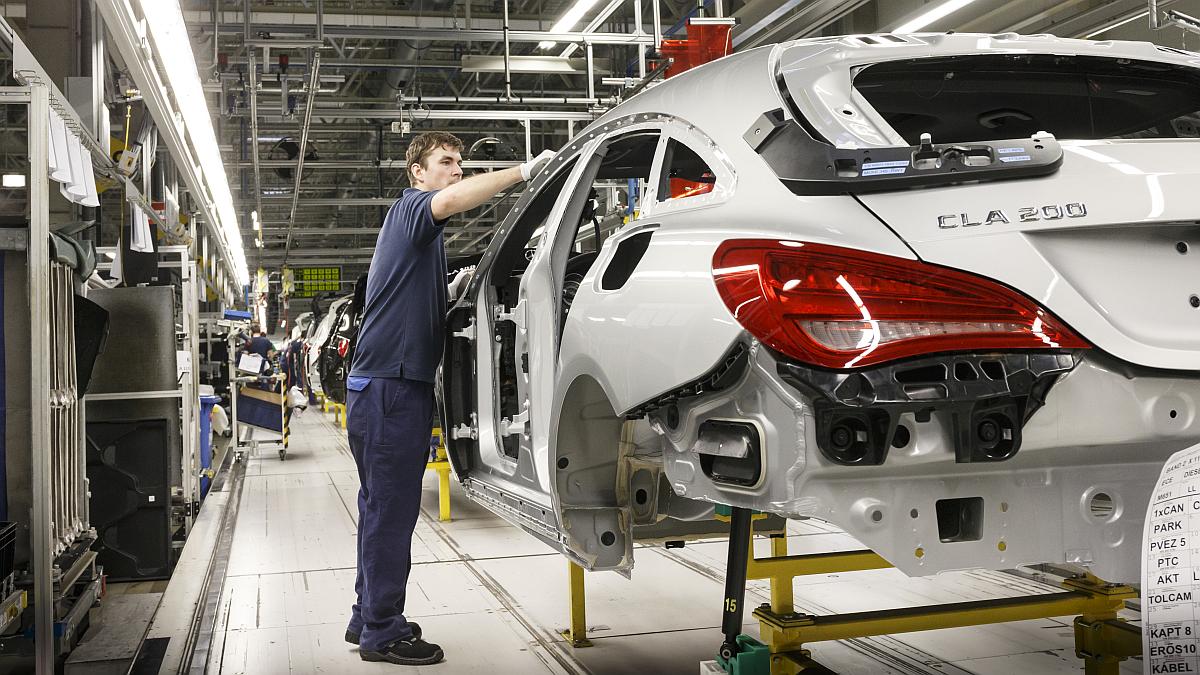 Mercedes-Benz Werk Kecskemét, Ungarn: Produktion CLA Shooting BrakeMercedes-Benz Kecskemét plant, Hungary: CLA Shooting Brake production