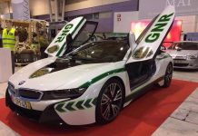 GNR recruta BMW i8 para escoltar Papa Francisco