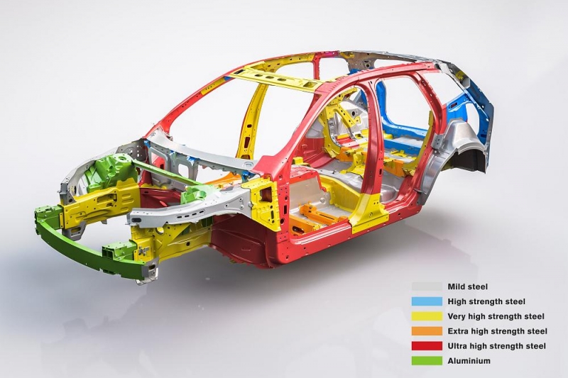 The new Volvo XC60 – Body structure (with text)