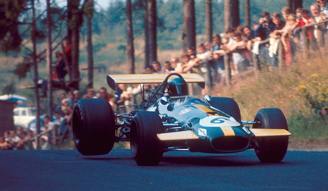 Ickx in 1969 Brabham BT26
