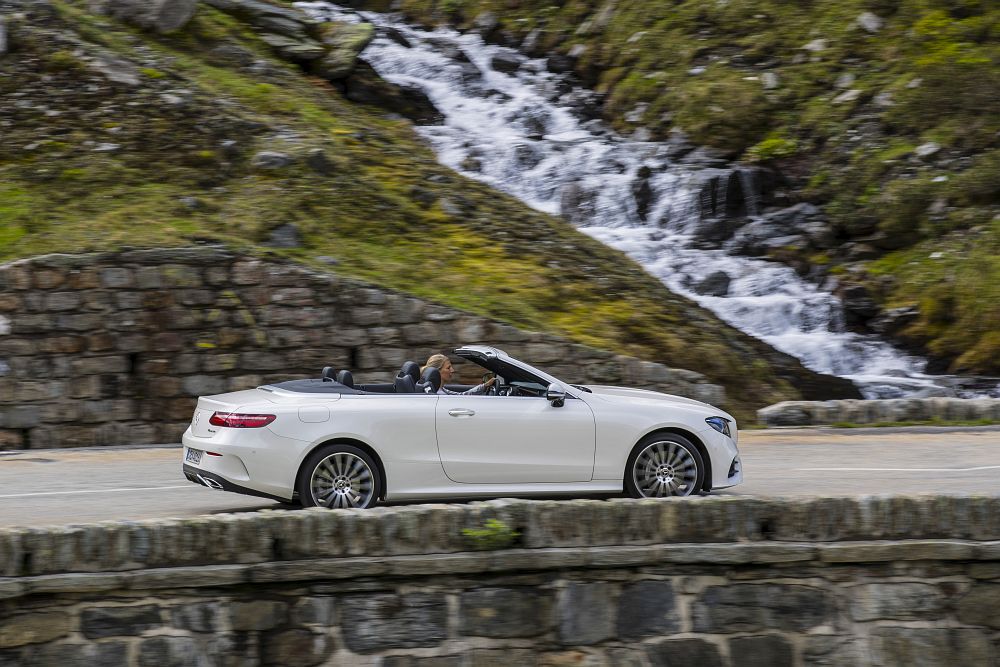 PFV E-Klasse Cabriolet Mont Blanc Region June 2017