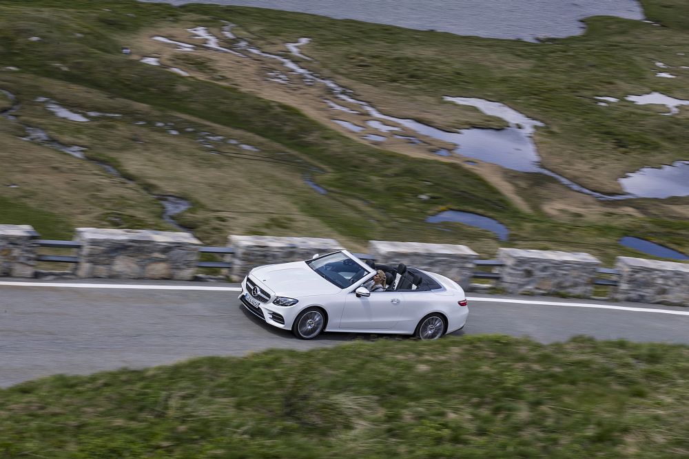 PFV E-Klasse Cabriolet Mont Blanc Region June 2017