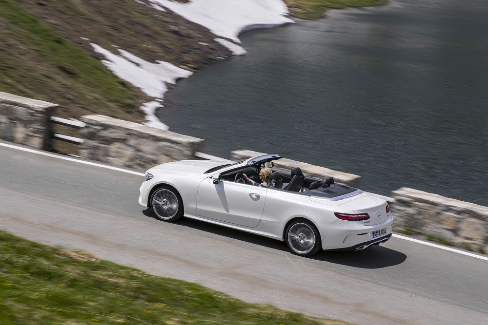 PFV E-Klasse Cabriolet Mont Blanc Region June 2017