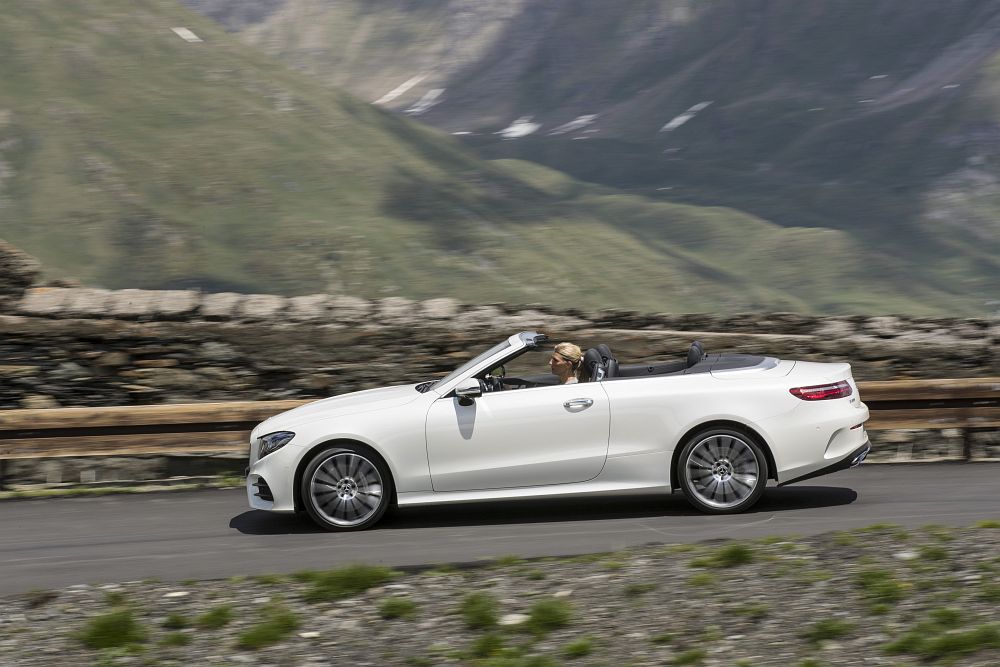 PFV E-Klasse Cabriolet Mont Blanc Region June 2017