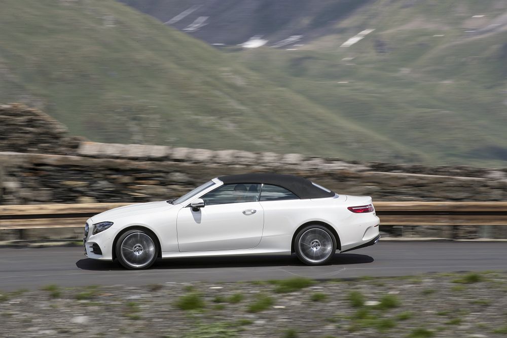 PFV E-Klasse Cabriolet Mont Blanc Region June 2017