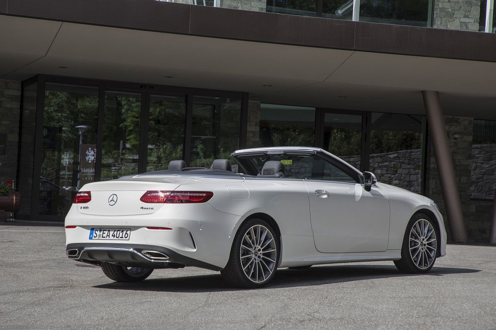 PFV E-Klasse Cabriolet Mont Blanc Region June 2017