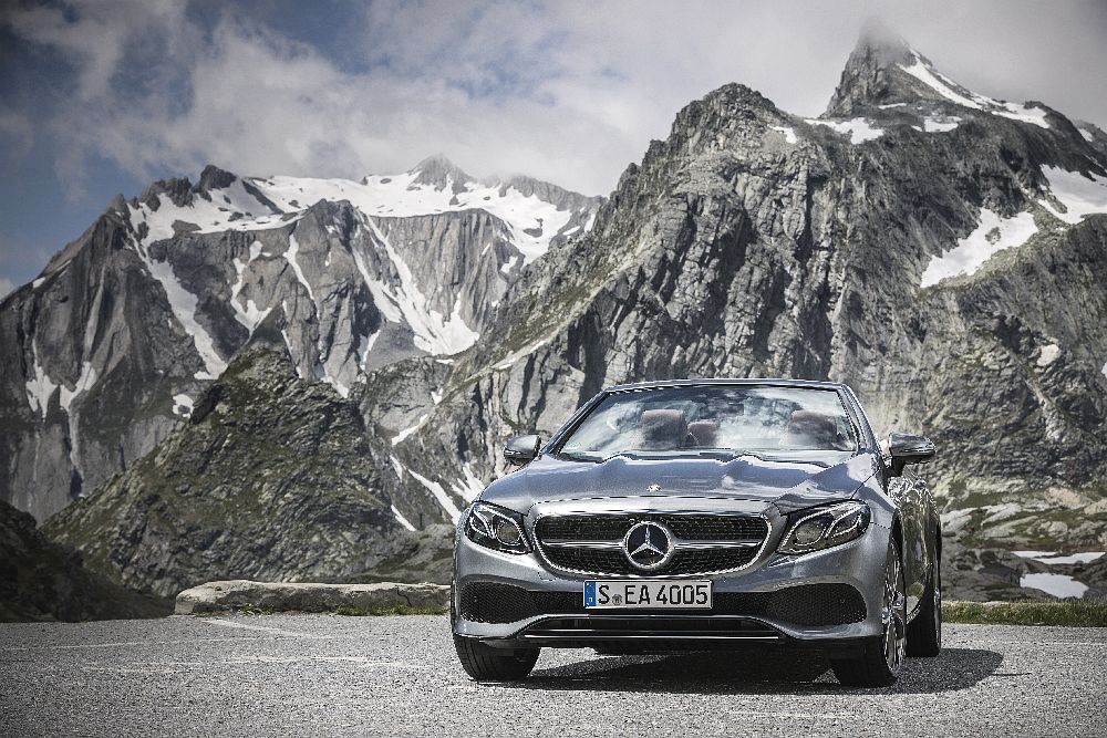 Das neue Mercedes-Benz E-Klasse Cabriolet / Montblanc 2107
The new Mercedes-Benz E-Class Cabriolet / Montblanc 2017