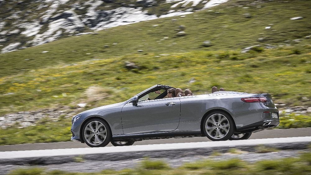 Das neue Mercedes-Benz E-Klasse Cabriolet / Montblanc 2107
The new Mercedes-Benz E-Class Cabriolet / Montblanc 2017