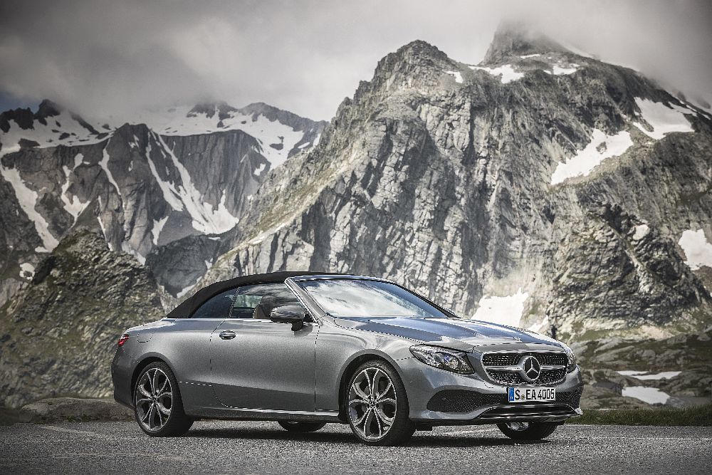 Das neue Mercedes-Benz E-Klasse Cabriolet / Montblanc 2107
The new Mercedes-Benz E-Class Cabriolet / Montblanc 2017