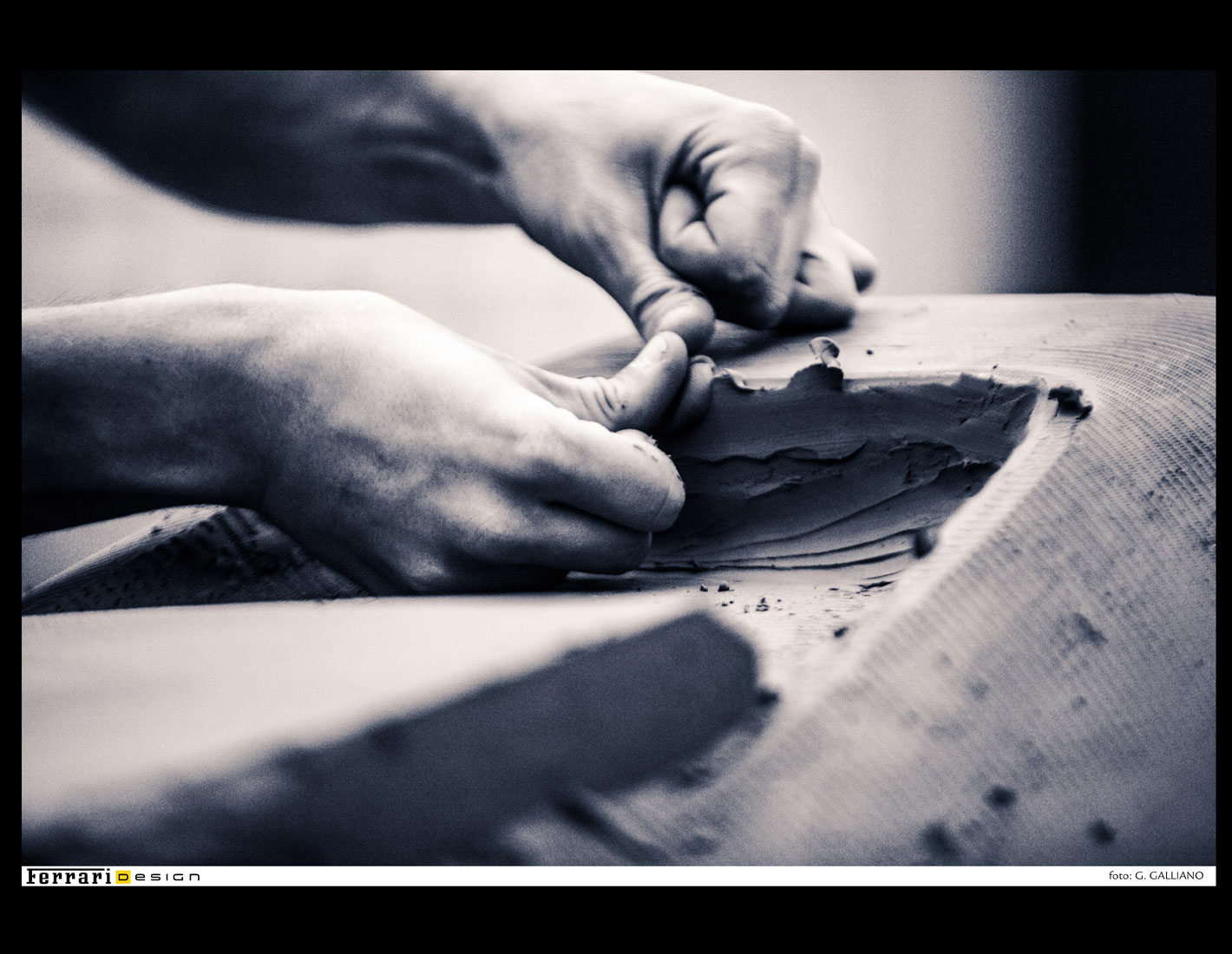 22.-Close-up-of-clay-design-model-being-made-of-Ferrari-J50