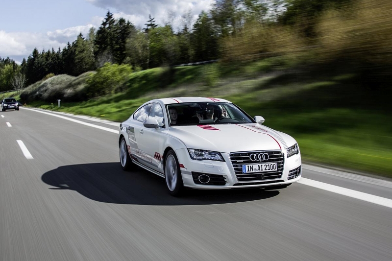 Audi A7 piloted driving concept