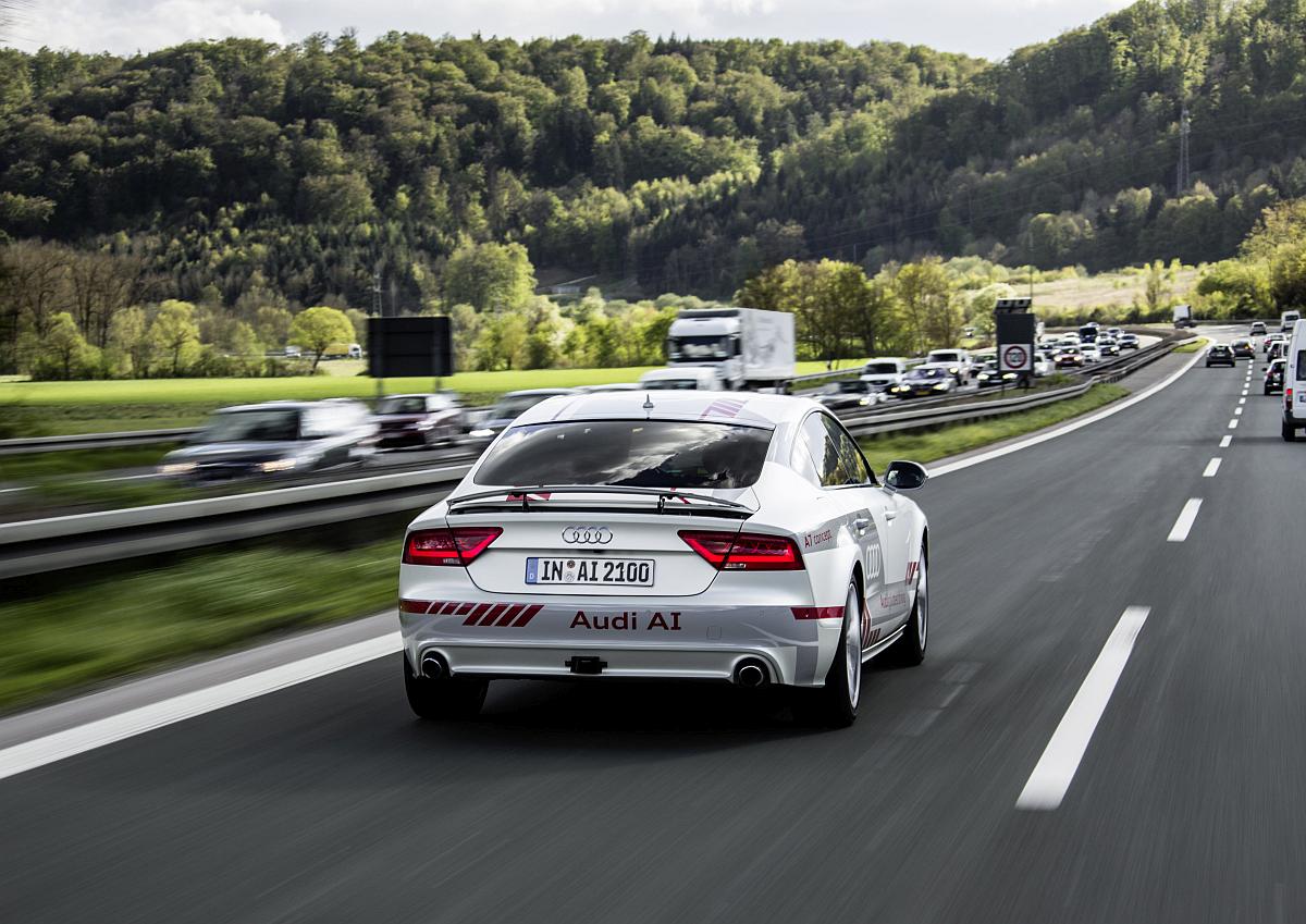 Audi A7 piloted driving concept