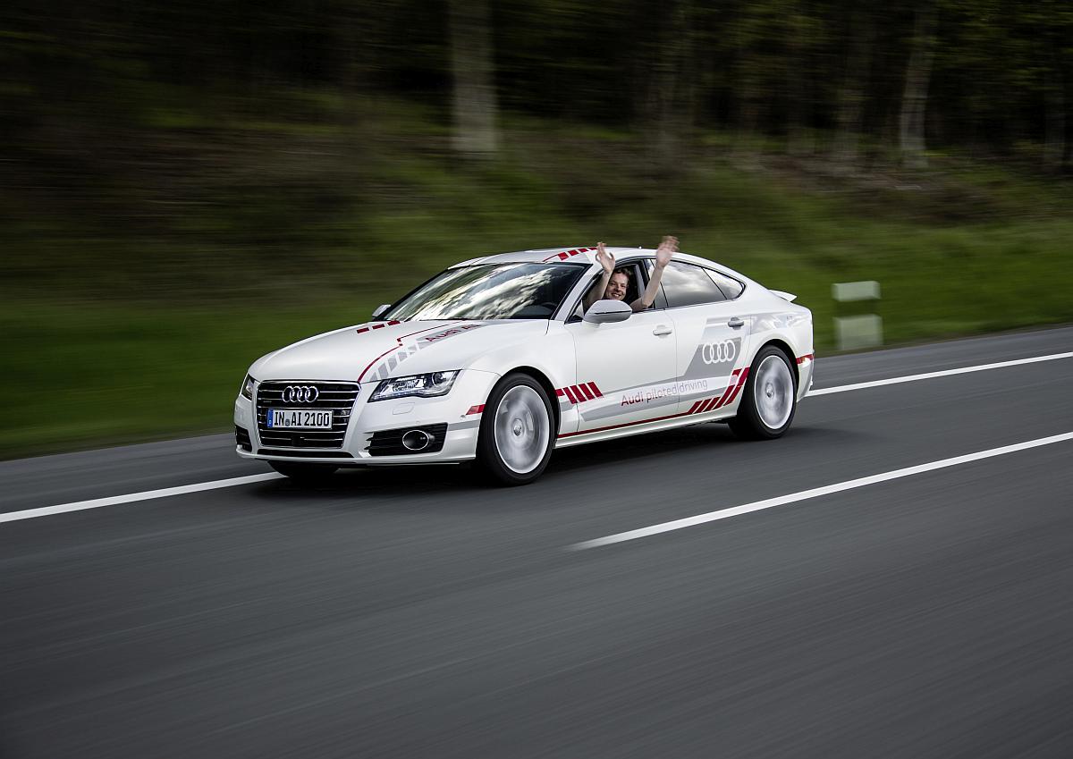 Audi A7 piloted driving concept