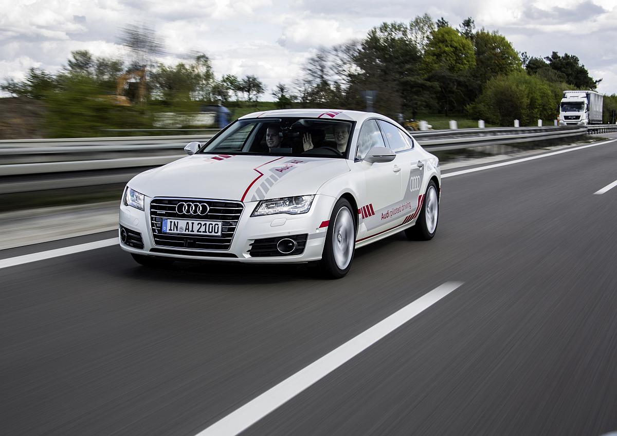 Audi A7 piloted driving concept