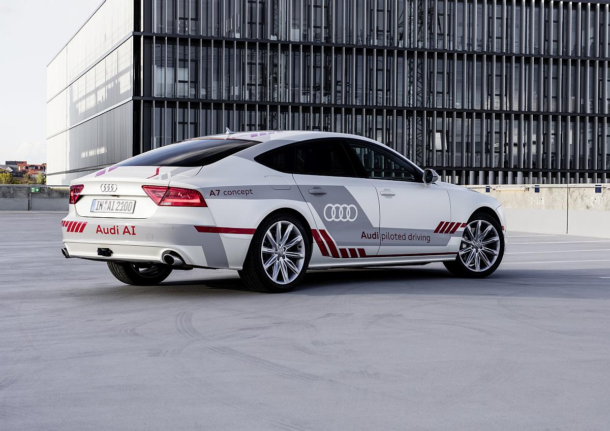 Audi A7 piloted driving concept