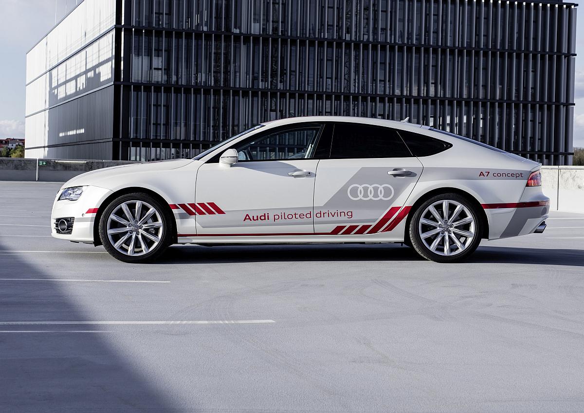 Audi A7 piloted driving concept