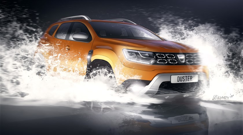 2017 – Genèse Design Nouveau Dacia DUSTER