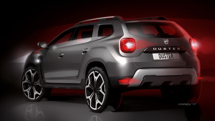 2017 – Genèse Design Nouveau Dacia DUSTER