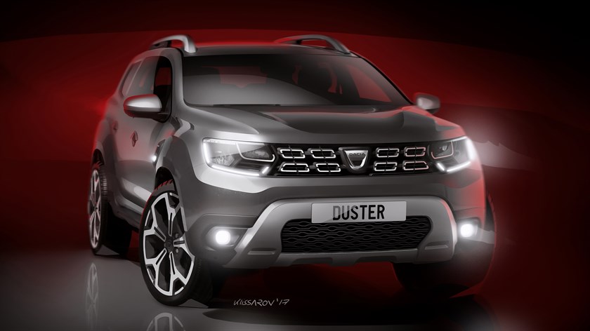 2017 – Genèse Design Nouveau Dacia DUSTER