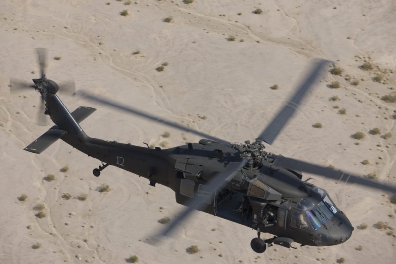 Sikorsky UH-60M helicopters at NTC July 2008