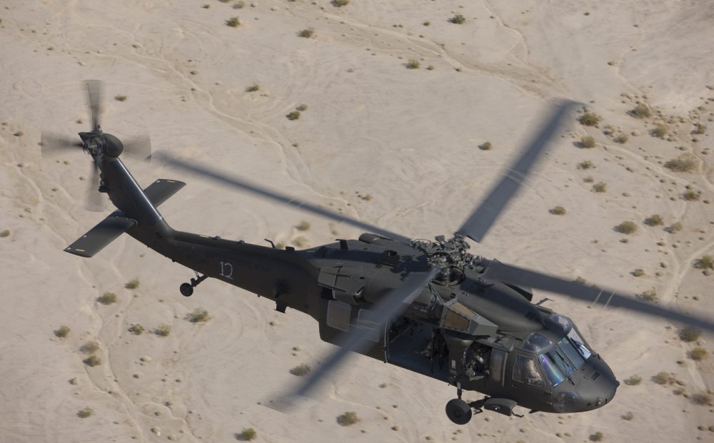 Sikorsky UH-60M helicopters at NTC July 2008