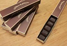 Chegou o bombom de aguardente velha