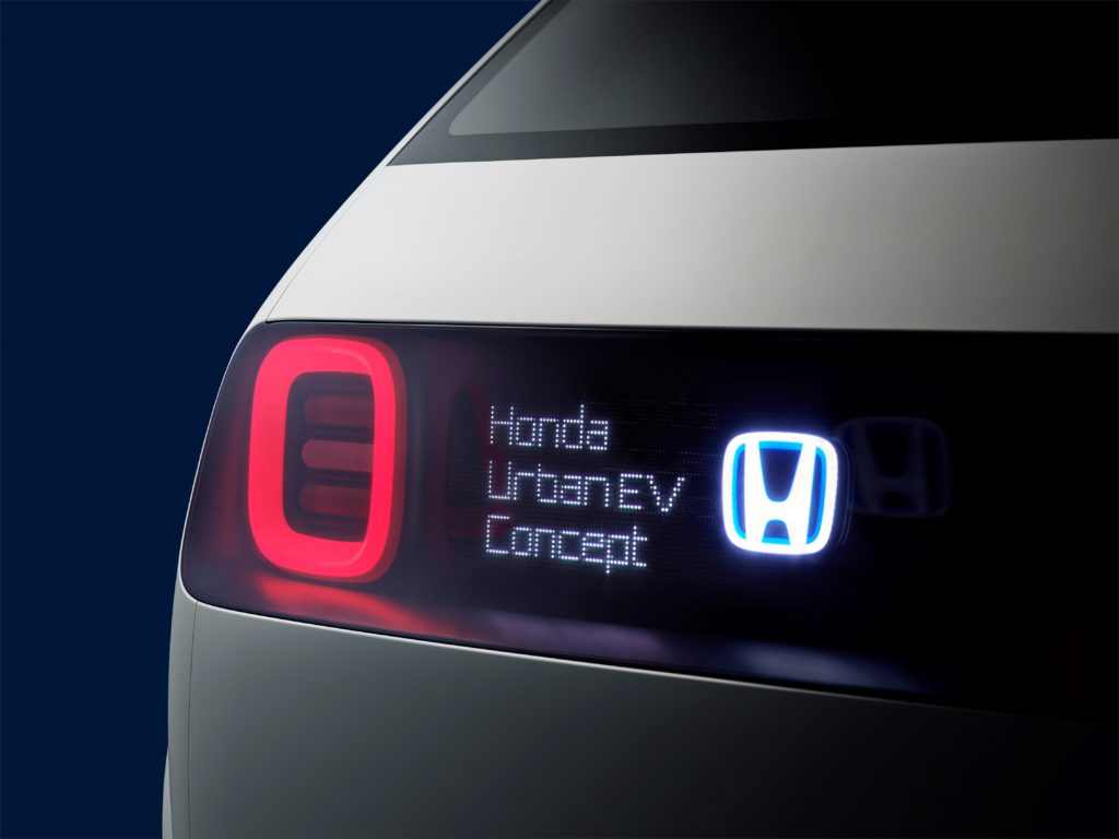 Honda Urban EV Concept unveiled at the Frankfurt Motor Show