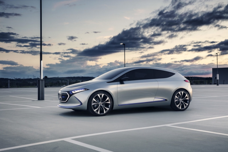 Showcar Mercedes-Benz Concept EQA: EQ-Konzept in der Kompaktklasse