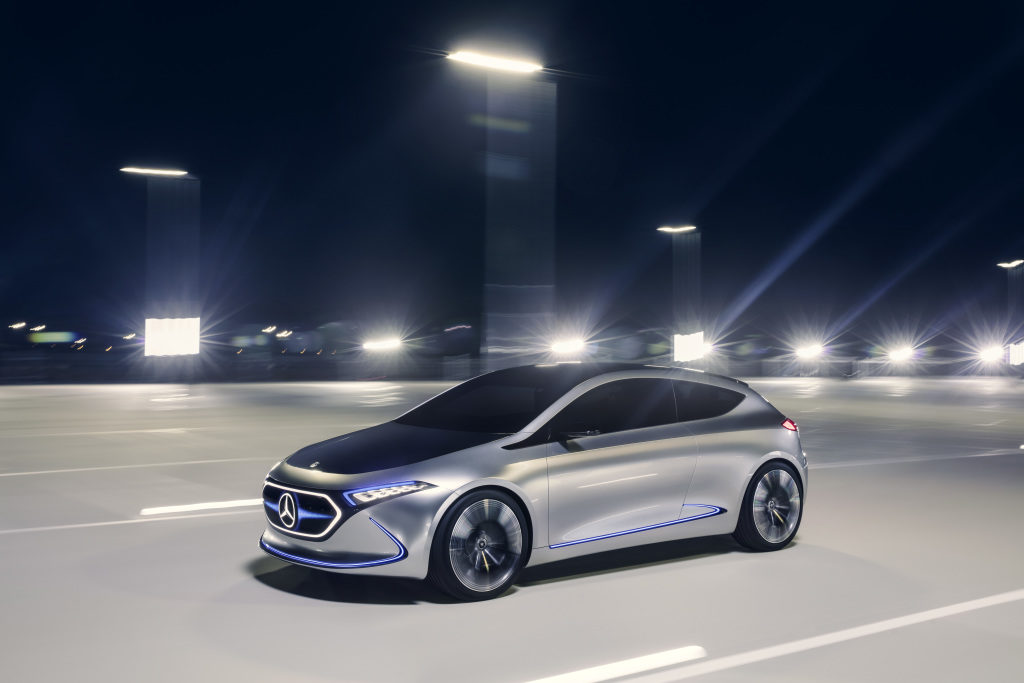 Showcar Mercedes-Benz Concept EQA: EQ-Konzept in der Kompaktklasse