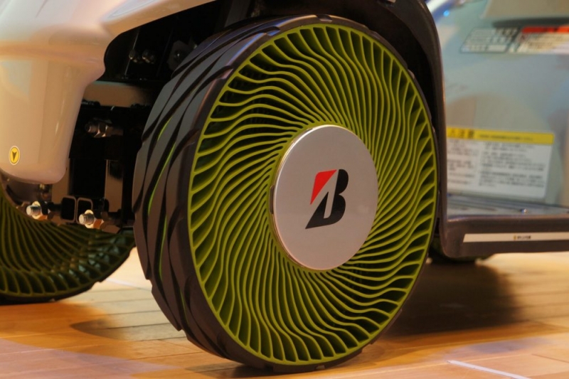 Toyota Promove Desenvolvimento De Pneus Sem Ar