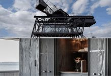 Esta grua abandonada foi transformada num apartamento de luxo