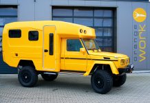 Este Mercedes Classe G agora é uma casa para viver em qualquer lado