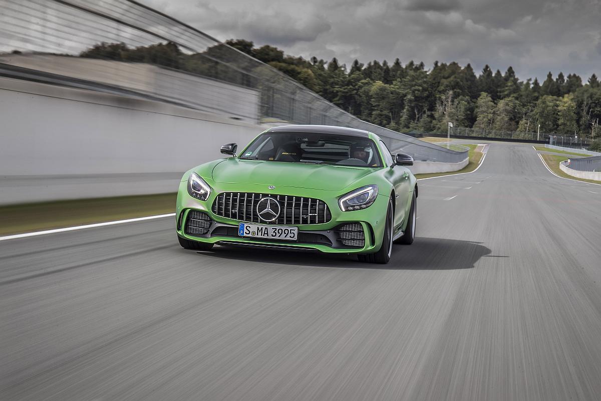 Press Test Drive AMG GT Family Bilster Berg, September 2017