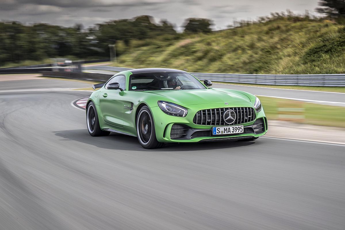 Press Test Drive AMG GT Family Bilster Berg, September 2017