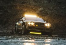 Este Bentley está pronto para o Dakar