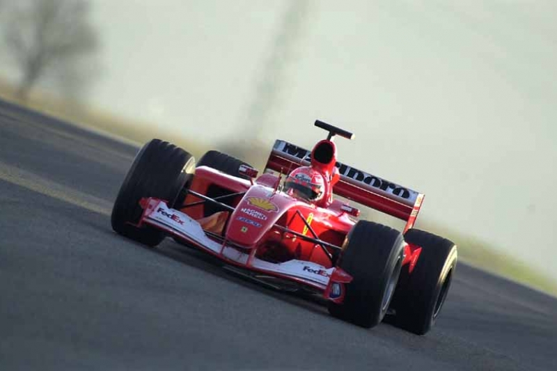 schumacher ferrari 2001