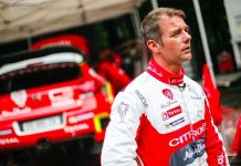 Sébastien Loeb testa hoje com a Citroën