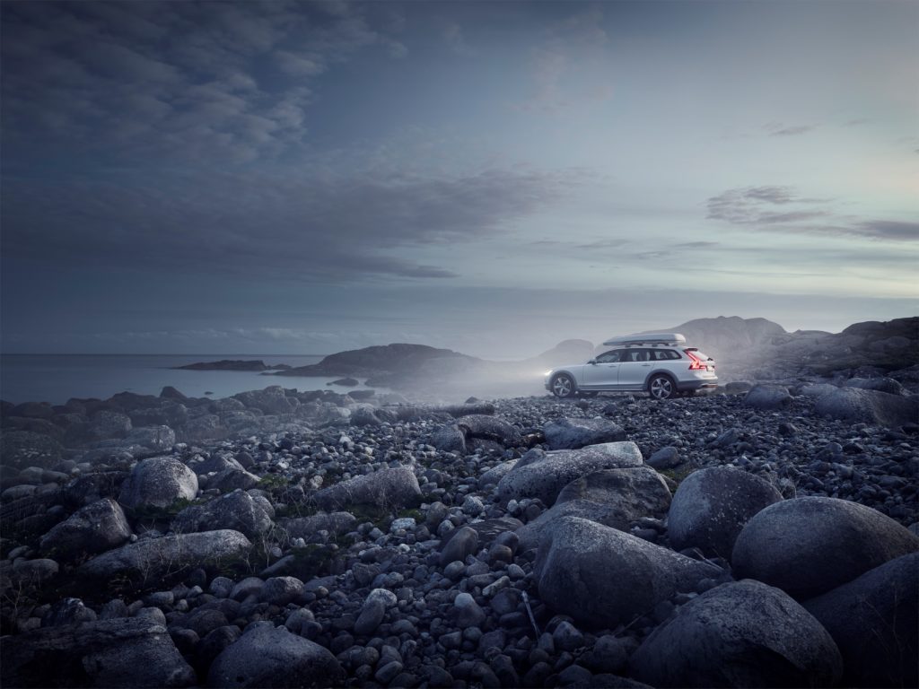 Volvo V90 Cross Country Volvo Ocean Race exterior on location