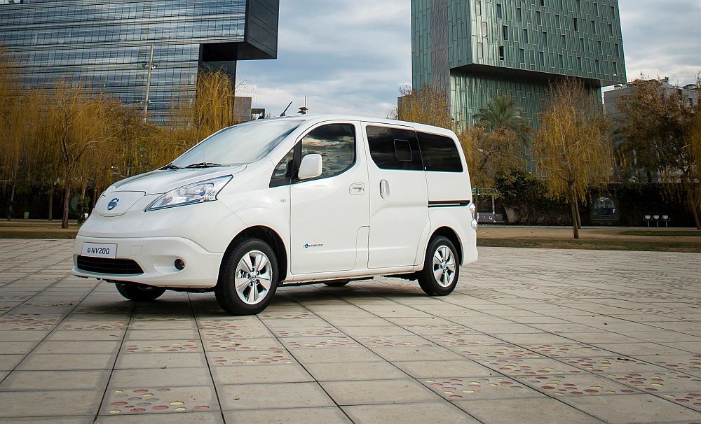 Nissan world premiere of new longer range e-NV200 van