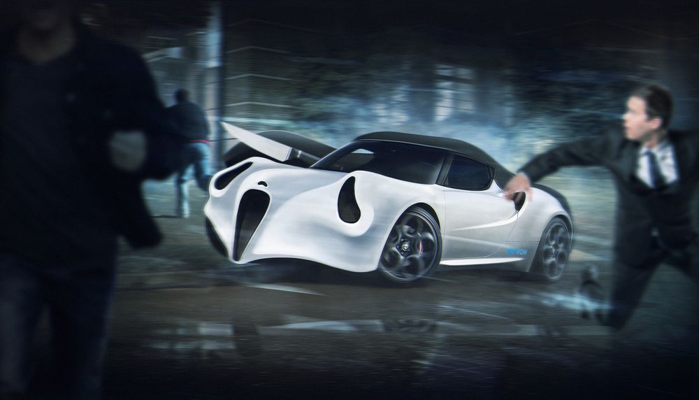 Alfa Romeo 4C Ghostface