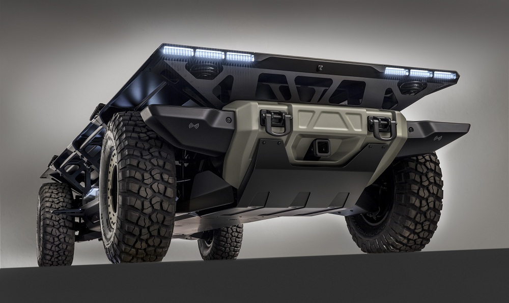 The Silent Utility Rover Universal Superstructure (SURUS) platfo