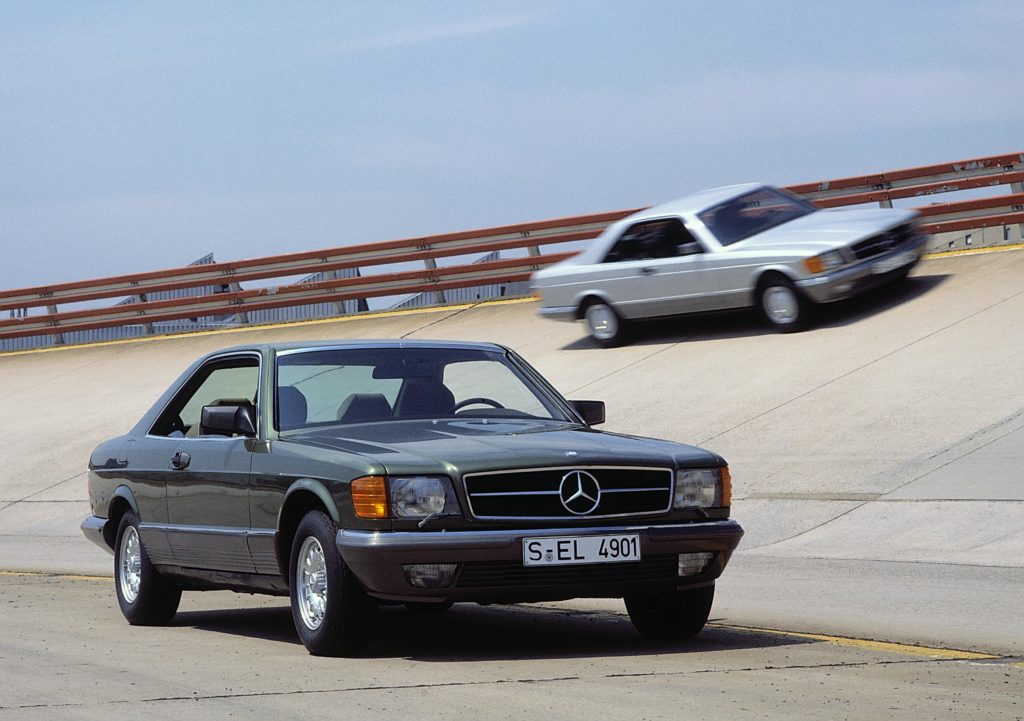 Mercedes-Benz S-Klasse-Coupés der Baureihe 126