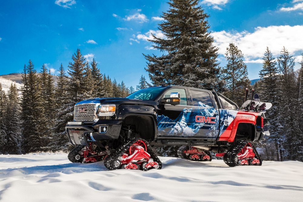 2018 GMC Sierra 2500HD All Mountain Concept.