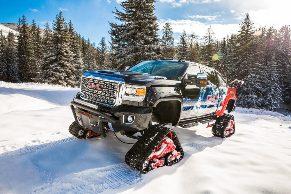 2018 GMC Sierra 2500HD All Mountain Concept.