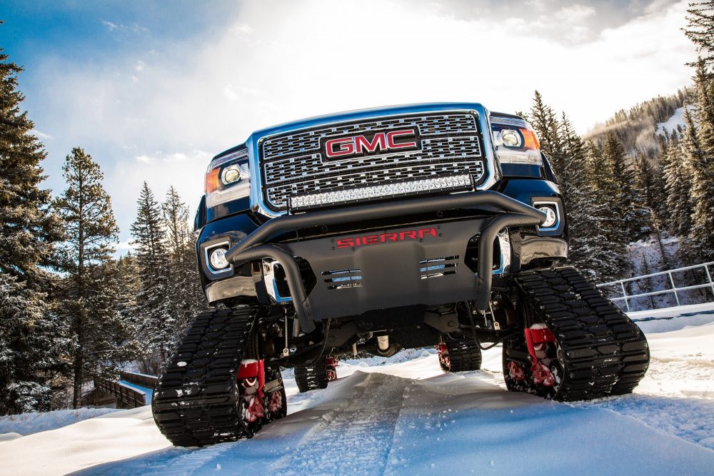 2018 GMC Sierra 2500HD All Mountain Concept.