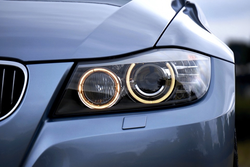 BMW farois luz iluminaçao