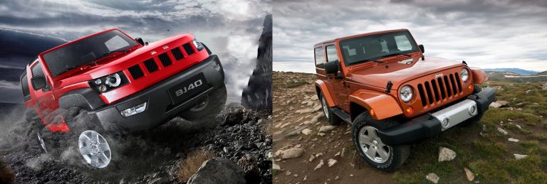 BAIC BJ40 vs JEEP WRANGLER