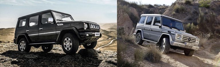 BEIJING BJ80 vs MERCEDES G