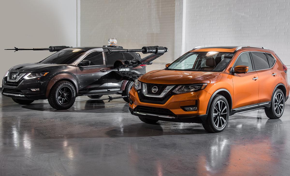 2018 Nissan Rogue – Poe Dameron’s X-wing with BB-8