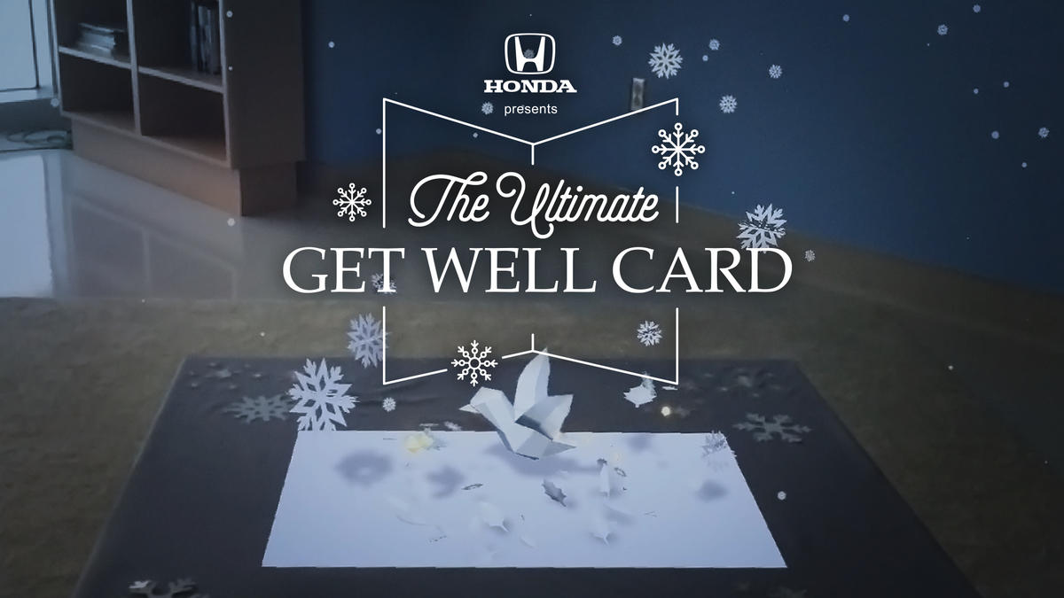Honda Brings Magical Holiday Card to Life for Pediatric Patients